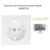 Doigt pour prise de courant schuko LOGUS 90632TAL ALumine