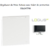 Enjoliveur pour Prise de courant schuko avec volet de protection Logus 90634TPM Noir MAT