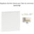 Enjoliveur pour Prise de courant schuko avec volet de protection Logus 90634TMF Ivoire