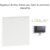 Enjoliveur pour Prise de courant schuko avec volet de protection Logus 90634TIS Gris
