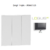 Doigt triple LOGUS 90661TIS Gris