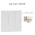 Doigt triple LOGUS 90661TMF Ivoire