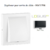 Enjoliveur rosette sortie de câble LOGUS 90671TPM Noir MAT