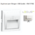 Enjoliveur pour double chargeur usb LOGUS 90673TGE Glace