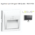 Enjoliveur pour double chargeur usb LOGUS 90673TIS Gris