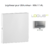 Enjoliveur pour obturateur Logus 90677TAL Alumine