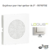 Enjoliveur pour haut parleur 2'' logus90 90710TGE Glace