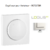 Enjoliveur pour variateur LOGUS 90721TBR Blanc