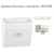 Enjoliveur pour interrupteur card-system LOGUS 90731TGE Glace