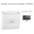 Enjoliveur pour interrupteur card-system LOGUS 90731TIS Gris