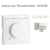 Enjoliveur pour thermostat rotatif Logus 90 90746TGE Glace
