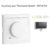 Enjoliveur pour thermostat rotatif Logus 90 90746TIS Gris
