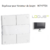 Enjoliveur pour Variateur RLC de doigts Logus 90 90747TIS Gris