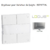 Enjoliveur pour Variateur RLC de doigts Logus 90 90747AL Alumine