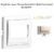Enjoliveur pour Chonothermostat Logus 90748 TPE Perle