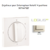 Enjoliveur pour Interrupteur rotatif 4 positions Logus 90766TMF Ivoire