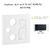 Enjoliveur pour R-TV-SAT-RJ45-FO Logus 90770 TPM
