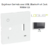 Enjoliveur pour Centrale avec USB, Bluetooth et Jack 3,5 mm 90856TIS
