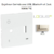 Enjoliveur pour Centrale avec USB, Bluetooth et Jack 3,5 mm 90856TPE