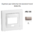 Enjoliveur pour détecteur de mouvement mural apolo 5000 50403TPL Platine