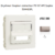 Enjoliveur Coupleur Connecteur fibre optique SC APC Duplex Apolo 50448SPL Platine