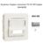 Enjoliveur Coupleur Connecteur fibre optique SC APC Duplex Apolo 50448SPR Argent