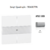Doigt quadruple APOLO5000 50600TPR Argent