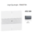 Doigt quadruple APOLO5000 50600TGR Graphite