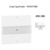 Doigt quadruple APOLO5000 50600TBM Blanc MAT