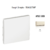 Doigt simple APOLO5000 50601TMF Ivoire