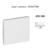 Doigt Interrupteur Lumineux APOLO5000 50602TBM Blanc MAT
