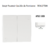 Doigt poussoir double va-et-vient de persienne APOLO5000 50612TBM Blanc MAT