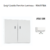 Doigt Double Fonction Lumineux APOLO5000 50615TBM Blanc MAT