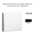 Enjoliveur pour prise de courant schuko avec volet de protection APOLO5000 50634TPM Noir MAT
