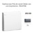 Enjoliveur pour prise de courant schuko avec volet de protection APOLO5000 50634TGR Graphite