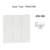 Doigt triple APOLO5000 50661TBM Blanc MAT