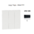 Doigt triple APOLO5000 50661TPT Noir