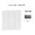 Doigt triple APOLO5000 50661TGR Graphite
