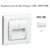Enjoliveur double chargeur usb APOLO5000 50673TBR Blanc