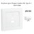 Enjoliveur pour Chargeur Double USB Type A + Type C 50674TBM