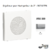 Enjoliveur pour haut parleur 2'' APOLO5000 50710TPR Argent