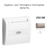 Enjoliveur pourinterrupteur card systel APOLO5000 50731TPL Platine