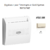Enjoliveur pourinterrupteur card systel APOLO5000 50731TMF Ivoire