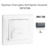 Enjoliveur pour interrupteur Card System Apolo 5000 50733TGR Graphite