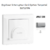 Enjoliveur pour interrupteur Card System Apolo 5000 50733TPR Argent