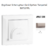 Enjoliveur pour interrupteur Card System Apolo 5000 50733TPL Platine