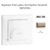 Enjoliveur pour interrupteur Card System Apolo 5000 50733TCH Champagne
