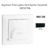 Enjoliveur pour interrupteur Card System Apolo 5000 50733TPM Noir MAT