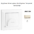 Enjoliveur pour interrupteur Card System Apolo 5000 50733TMF Ivoire