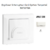 Enjoliveur pour interrupteur Card System Apolo 5000 50733TBR Blanc